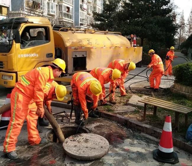 沙坡头市政管道清淤