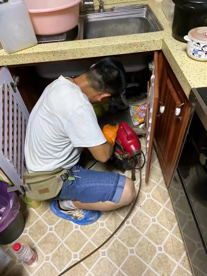 沙坡头通下水道